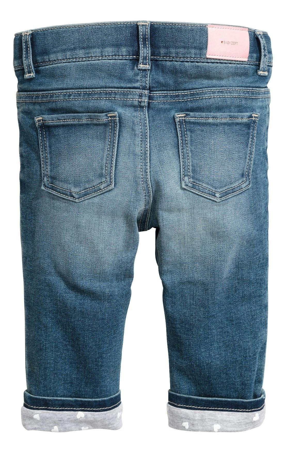 MY lined denim trouser