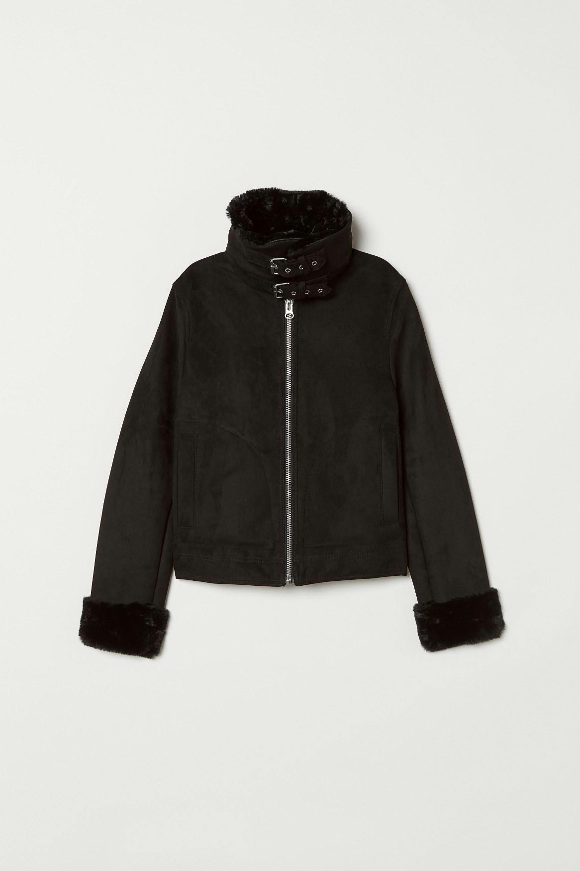 Celine Cropped shierling jacke