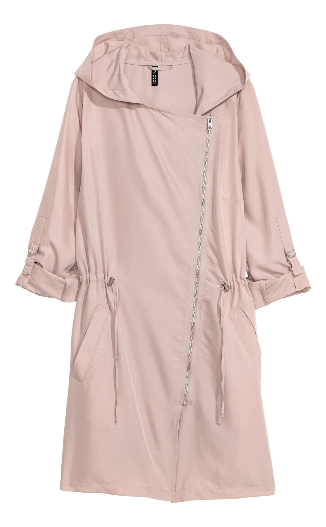 Peach parka