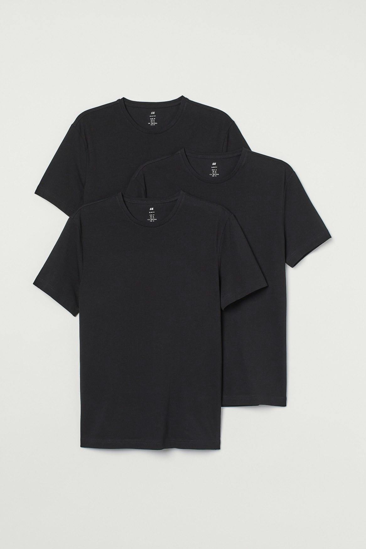 ROY 3PK SLIM RN T-SHIRT