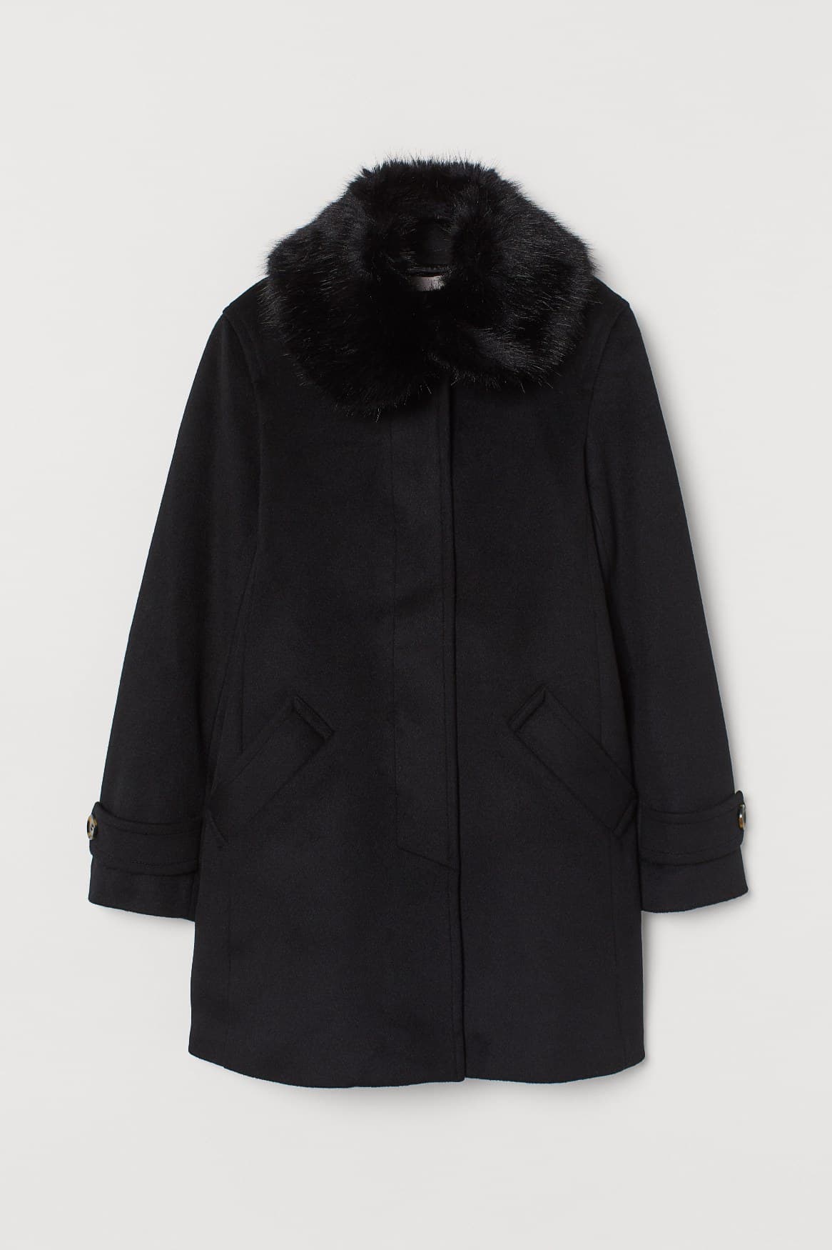 Gordon fur collar jacket