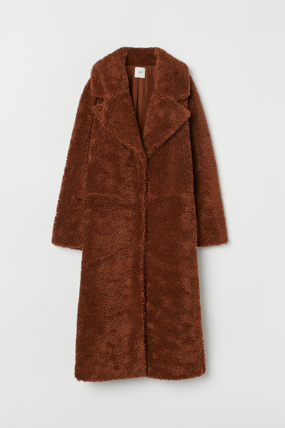 L Stitch Pile Coat