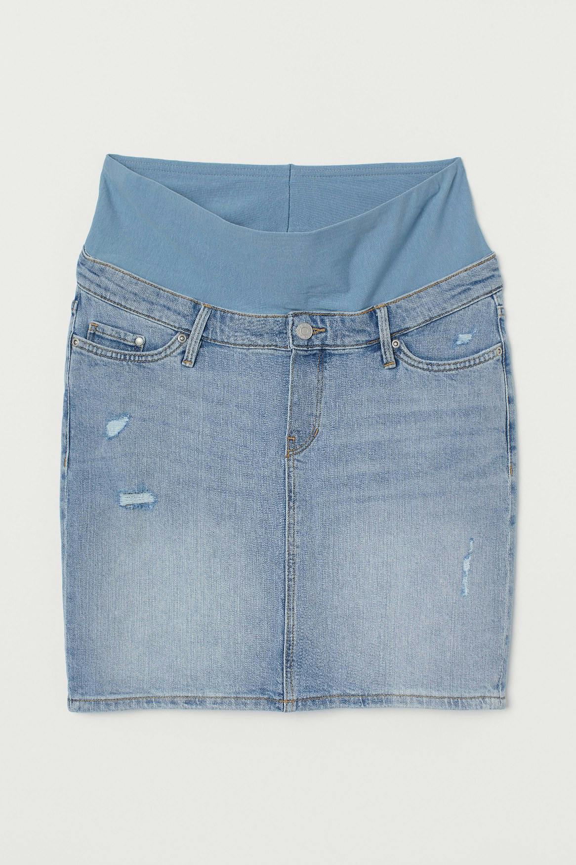 Frankie denim skirt (D)