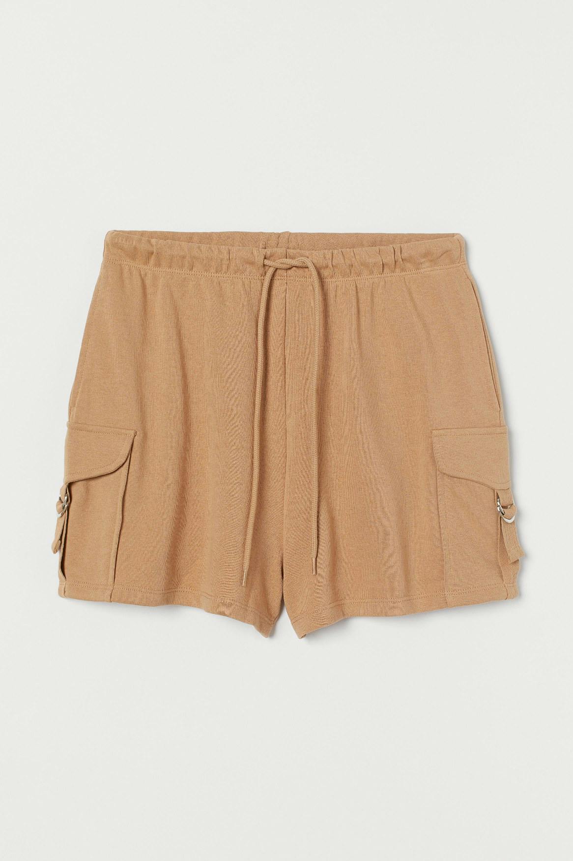 Green Sahara HW Jersey Shorts